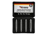 Watch image 3 Набор экстракторов для шурупов Профи KRANZ