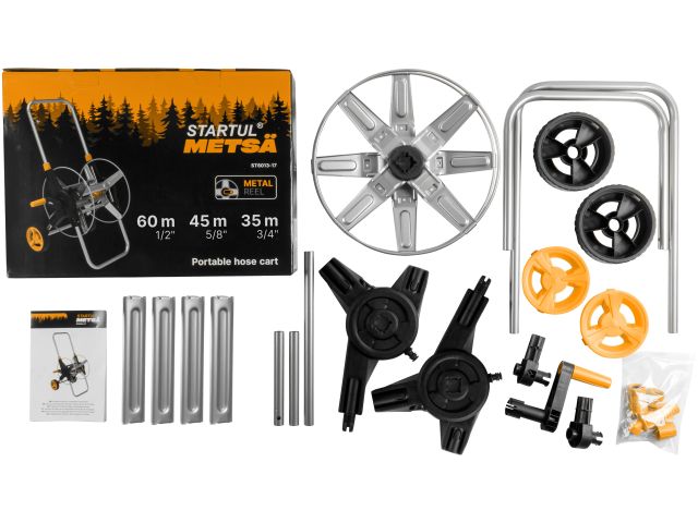 Image 3 Тележка для шланга 1/2"/60м STARTUL METSA (ST6013-17)