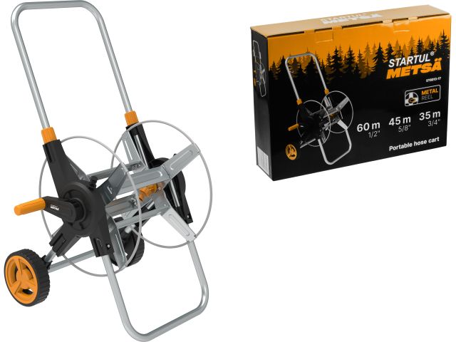 Тележка для шланга 1/2"/60м STARTUL METSA (ST6013-17)