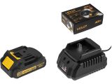 Watch image 2 Комплект аккумулятор 18В 2 Ач и зарядное устройство MOLOT XLT Lite