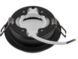 Watch image 4 Светильник встраиваемый круг/черный 105*40 GX53 15 Вт LEIDEN ELECTRIC