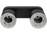 Watch image 5 Светильник накладной поворотный/черный 2*GX53 2*15 Вт LEIDEN ELECTRIC