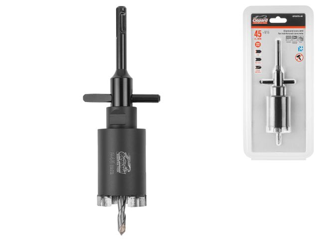 Image 1 Коронка алмазная d 45мм железобетон GEPARD (GP2079-45)