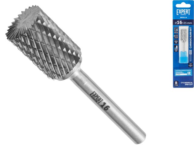 Image 1 Борфреза твердосплавная тип B 16x25мм EXPERT STARTUL