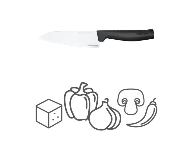 Image 2 Нож поварской средний 14 см Hard Edge Fiskars