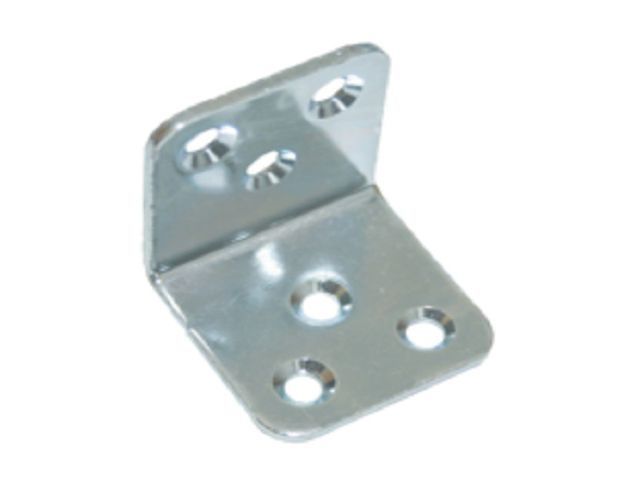 Image 1 Уголок мебельный 32х32х32 мм белый цинк (50 шт в карт. уп.) STARFIX