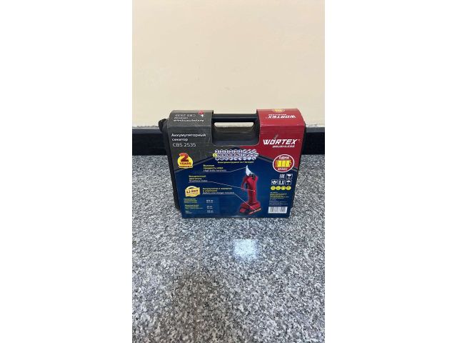 Аккум. секатор WORTEX CBS 2535 ALL1 XLT в чем. БЕСЩЕТ., 18 В, ветки до 25 мм, 1х1.5 А*ч уцененный
