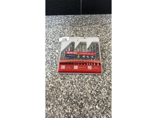 Набор сверл универсальный 16 шт. WORTEX уцененный (1841576984)