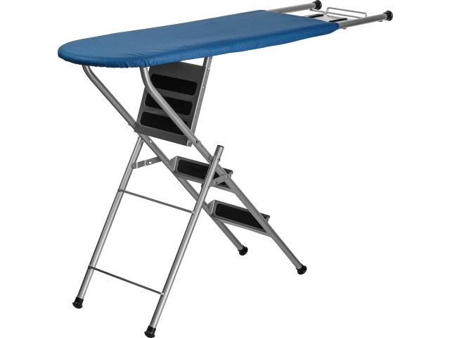 Image 2 Доска гладильная - стремянка, Ruby 1, (1250х340 мм), с подставкой под утюг, PERFECTO LINEA