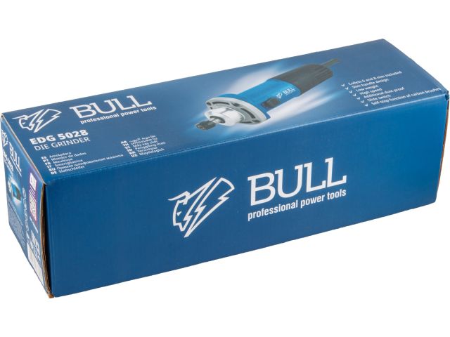 Image 7 Прямая шлифмашина BULL EDG 5028 в кор. 500 Вт, 29500 об/мин, цанги 6 и 8 мм