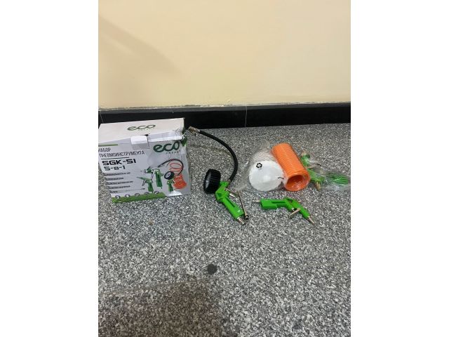 Набор пневмоинструмента ECO SGK-51 (5 предметов) уцененный (1926818285)