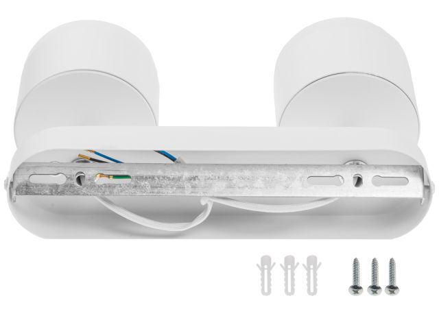 Image 4 Светильник накладной поворотный/белый 2*GX53 2*15 Вт LEIDEN ELECTRIC