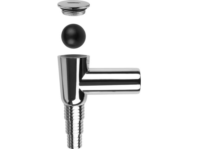 Image 3 Сифон для стиральной машины наружный хром, AV Engineering