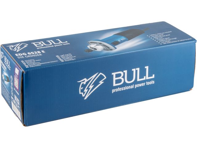 Image 6 Прямая шлифмашина BULL EDG 6528 E в кор. 670 Вт, 8000-30000 об/мин, цанги 6 и 8 мм