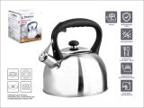 Чайник со свистком, нержавеющая сталь, 3.0 л, Nilgiri, PERFECTO LINEA