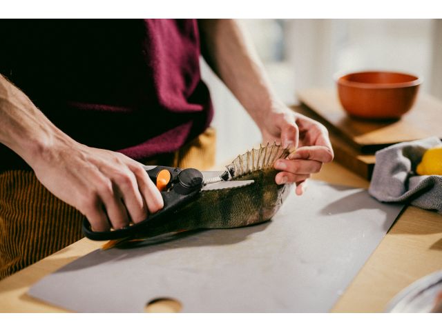 Image 6 Ножницы кухонные 22 см для рыбы  FF Fiskars