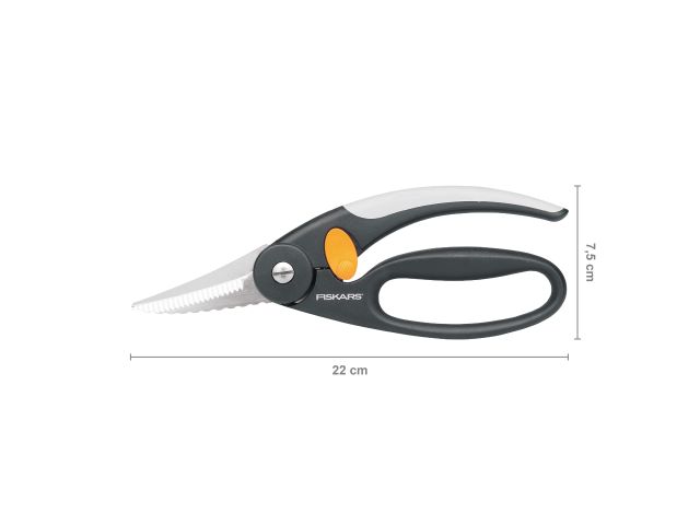 Ножницы кухонные 22 см для рыбы  FF Fiskars