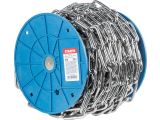 Цепь сварная длиннозвенная М6 нерж.сталь (А2), DIN 763 (бухта 25м) STARFIX