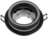 Watch image 4 Светильник встраиваемый круг/черный 105*44 GX53 15 Вт LEIDEN ELECTRIC
