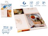Клеенка столовая, нетканая основа с ПВХ покр., коллекция "DECO", 140х110 см., PERFECTO LINEA