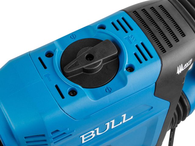 Image 6 Перфоратор BULL BH 5001 в чем. 1500 Вт, 5-15 Дж, 50 мм, 2 реж. + 1 зуб., 1 сверло, SDS-max, рег. об.