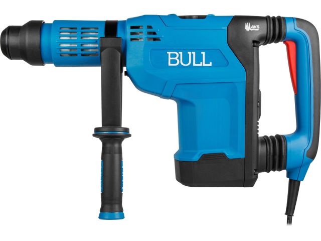 Image 14 Перфоратор BULL BH 5001 в чем. 1500 Вт, 5-15 Дж, 50 мм, 2 реж. + 1 зуб., 1 сверло, SDS-max, рег. об.