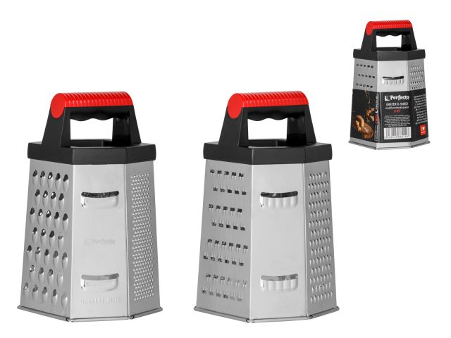 Image 2 Терка 6-ти гранная, многофункциональная, серия CHEF, PERFECTO LINEA