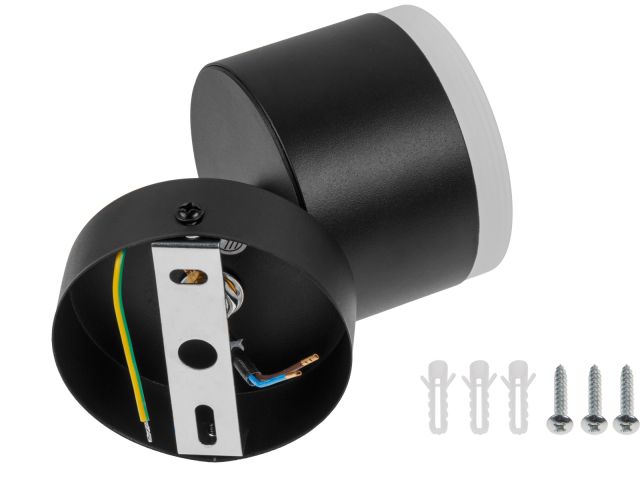 Image 4 Светильник накладной поворотный/черный GX53 15 Вт LEIDEN ELECTRIC