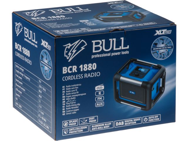 Image 10 Аккум. радио BULL BCR 1880 XLTpro SOLO