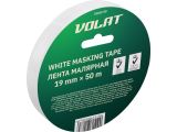Лента малярная 19ммх50м ВОЛАТ, белая