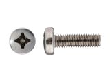 Винт М5х30 мм полусфера, нерж.сталь (А2), DIN 7985 (25 шт в зип-локе) STARFIX