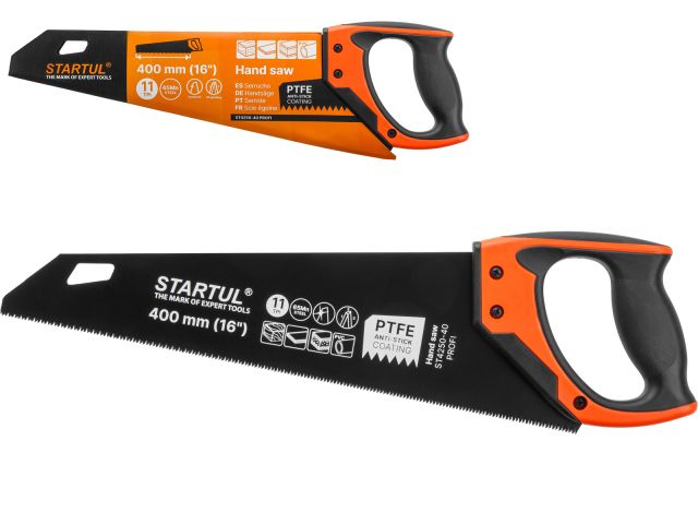 Image 1 Ножовка по дер. 400мм 11 TPI STARTUL PROFI (ST4250-40)
