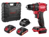 Аккум. дрель-шуруповерт WORTEX LX BD 1815-1 Li  ALL1 XLT 18В, 45 Нм, 2*1.5 Ач, патрон 10 мм, бесщёт.