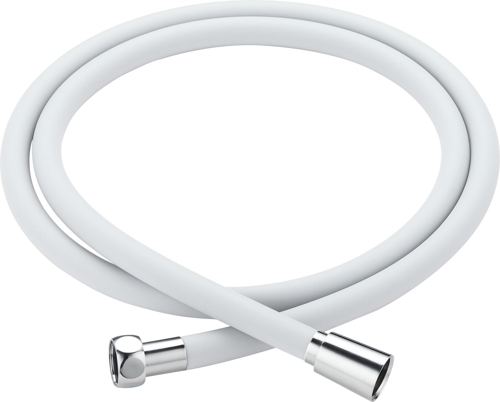 Шланг душевой, PVC, 1/2" г-г 150 см, белый., ECONOCE