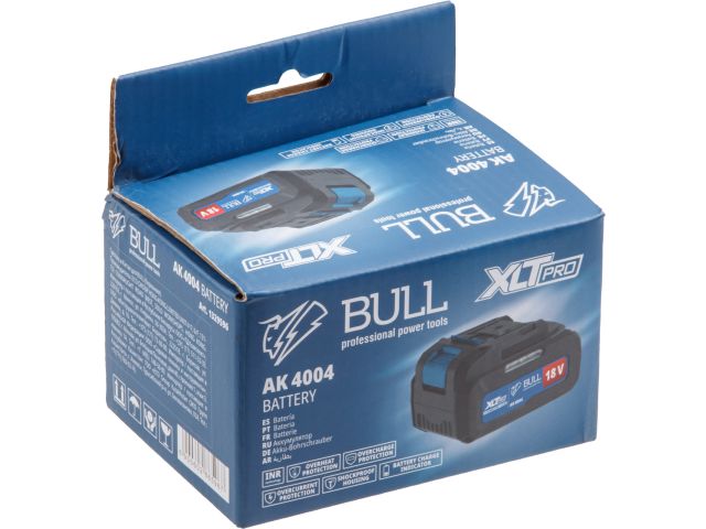 Image 6 Аккумулятор BULL AK 4004 18.0 В, 4.0 А/ч, Li-Ion XLTpro