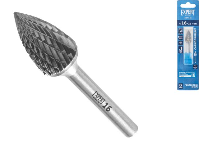 Image 1 Борфреза твердосплавная тип G 16x25мм EXPERT STARTUL