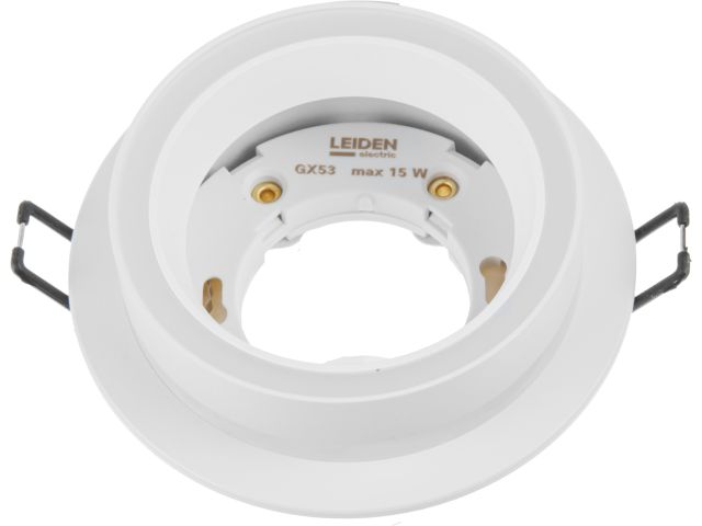 Image 4 Светильник встраиваемый круг/белый 105*44 GX53 15 Вт LEIDEN ELECTRIC