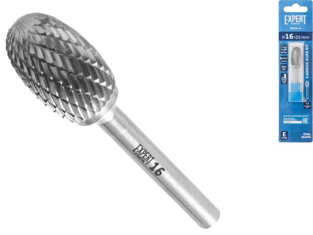 Image 1 Борфреза твердосплавная тип E 16x25мм EXPERT STARTUL